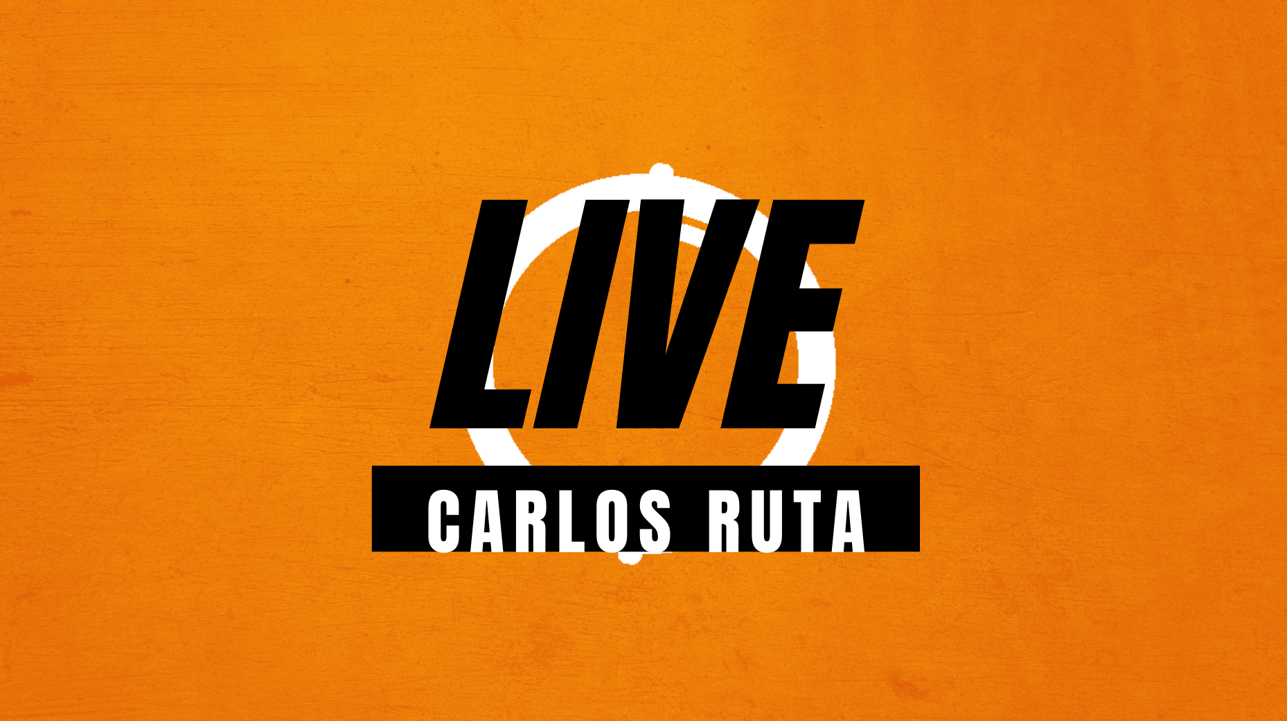 Identidad visual de Carlos Ruta Live
